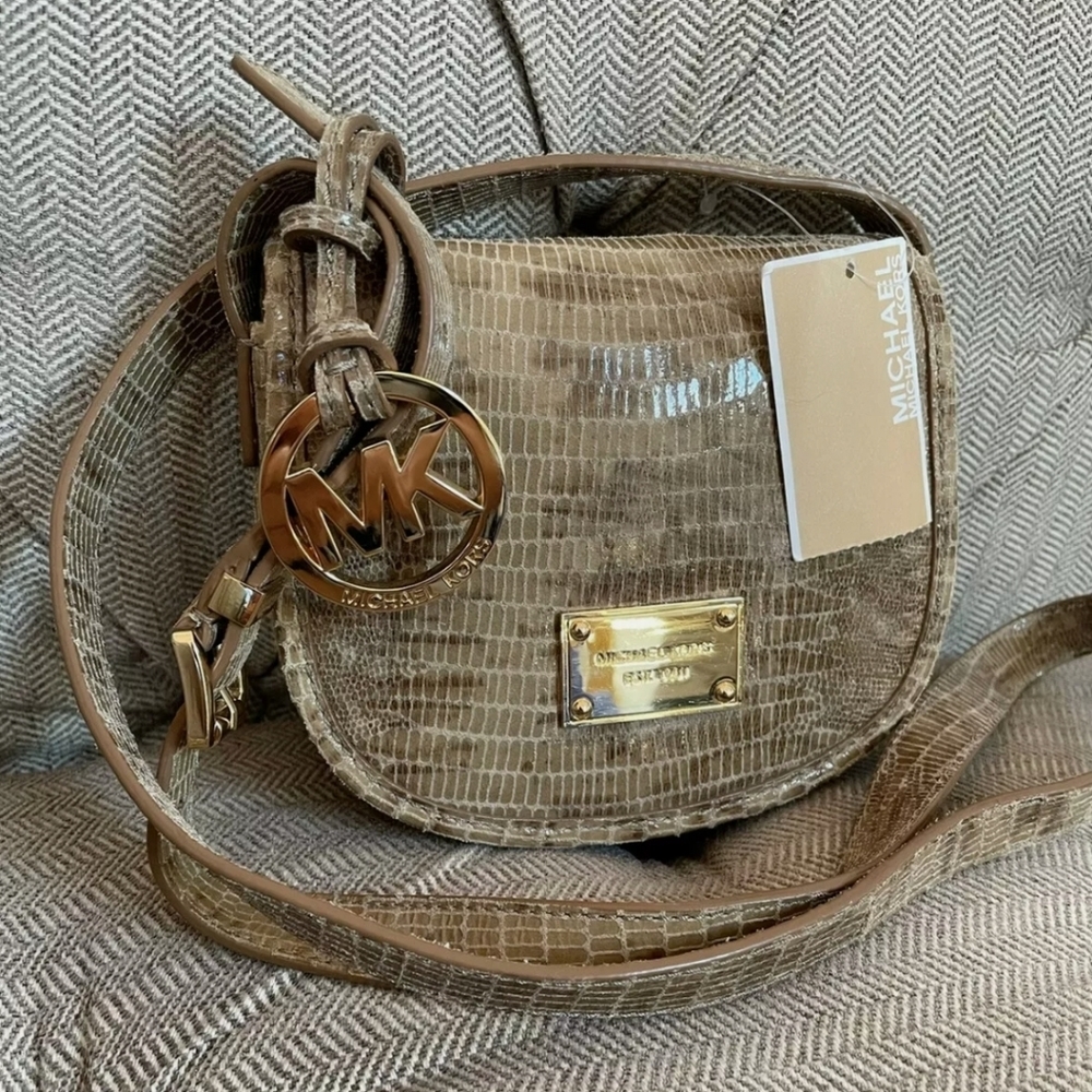 Michael Kors Tan Crossbody Bag - Picture 10 of 12